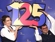 das neue Prinzenpaar der Narrhalla für 2018, Prinz Sebastian I. (Kriesel) und Prinzessin Janina I. (Homann) Foto. Narrhalla